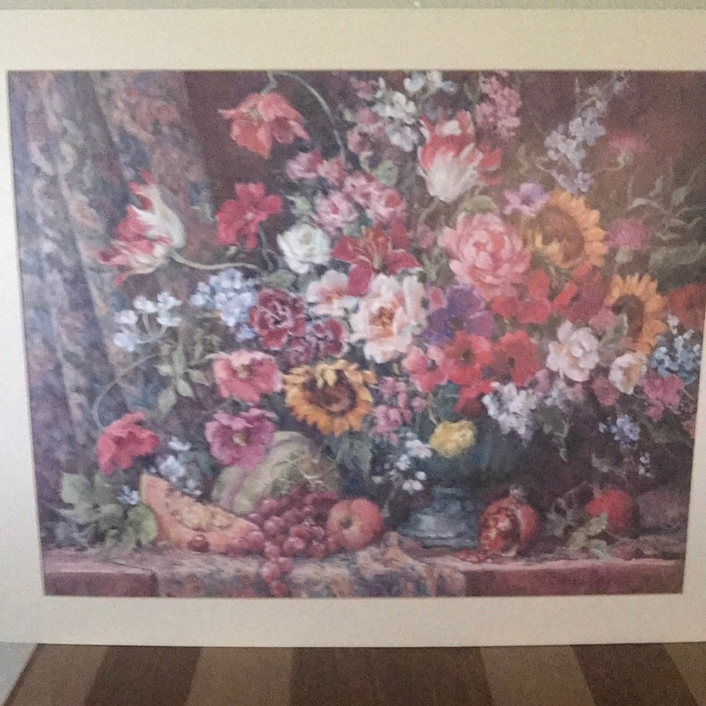 Floral still life by American impressionist Barbara Mock